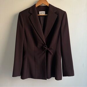 Kasper Women's Blazer with Bow Detail